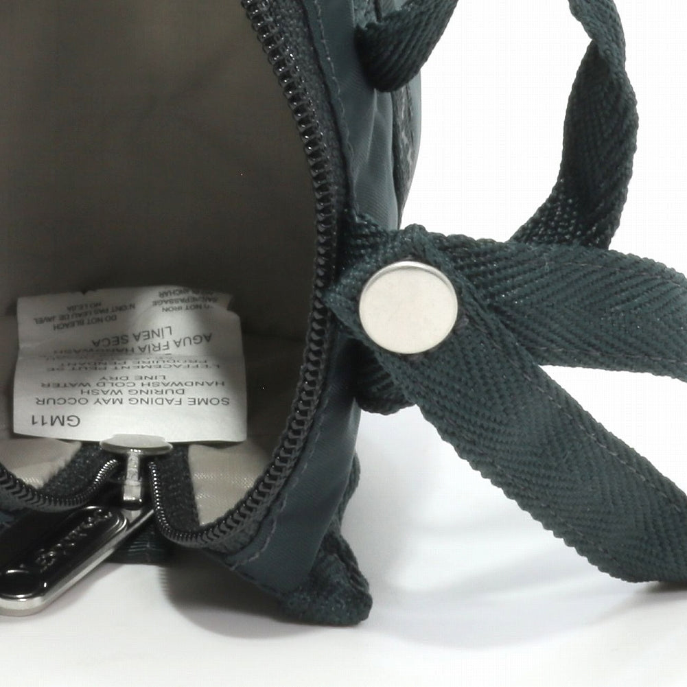 LeSportsac レスポートサック チャームポーチ 1611 MICRO WEEKENDER CHARM R190 MIDNIGHT GREEN