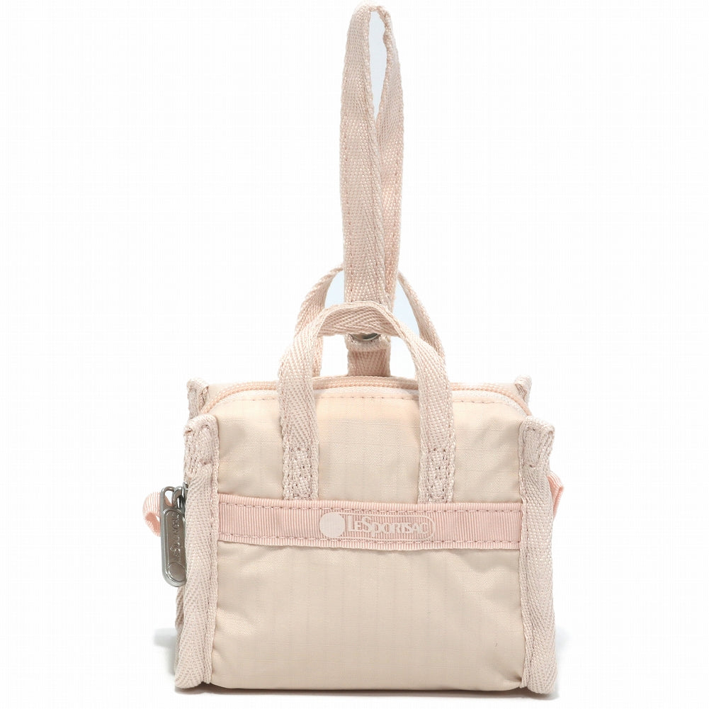 LeSportsac レスポートサック チャームポーチ 1611 MICRO WEEKENDER CHARM RA09 PEACH BLUSH