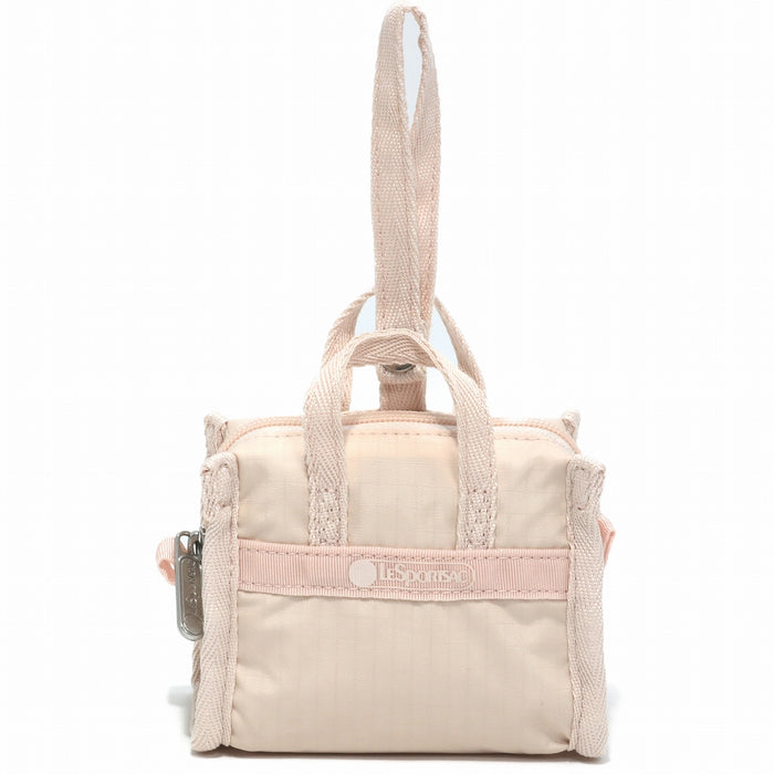 LeSportsac レスポートサック チャームポーチ 1611 MICRO WEEKENDER CHARM RA09 PEACH BLUSH