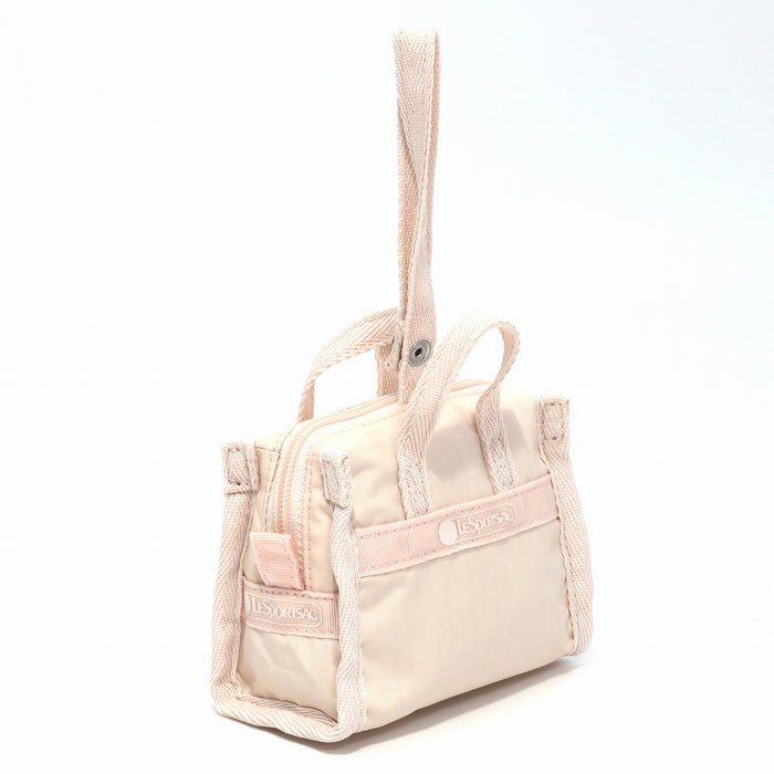 LeSportsac レスポートサック チャームポーチ 1611 MICRO WEEKENDER CHARM RA09 PEACH BLUSH