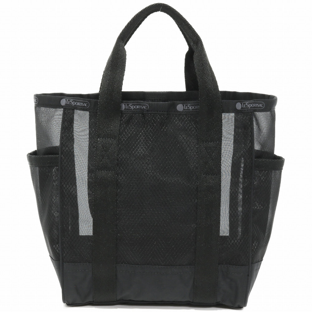 LeSportsac レスポートサック トートバッグ 1815 SHEER MED OPEN TOTE LD55 BLACK SHEER