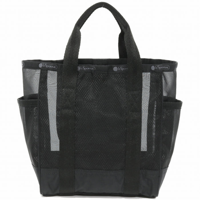 LeSportsac レスポートサック トートバッグ 1815 SHEER MED OPEN TOTE LD55 BLACK SHEER