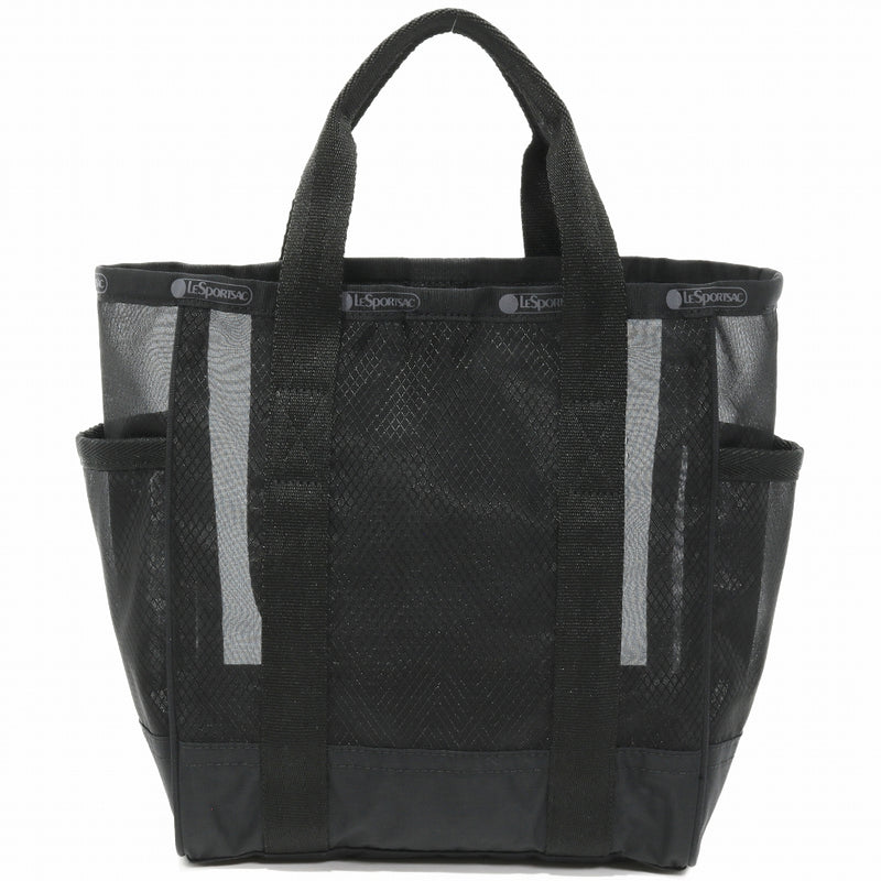LeSportsac レスポートサック トートバッグ 1815 SHEER MED OPEN TOTE LD55 BLACK SHEER