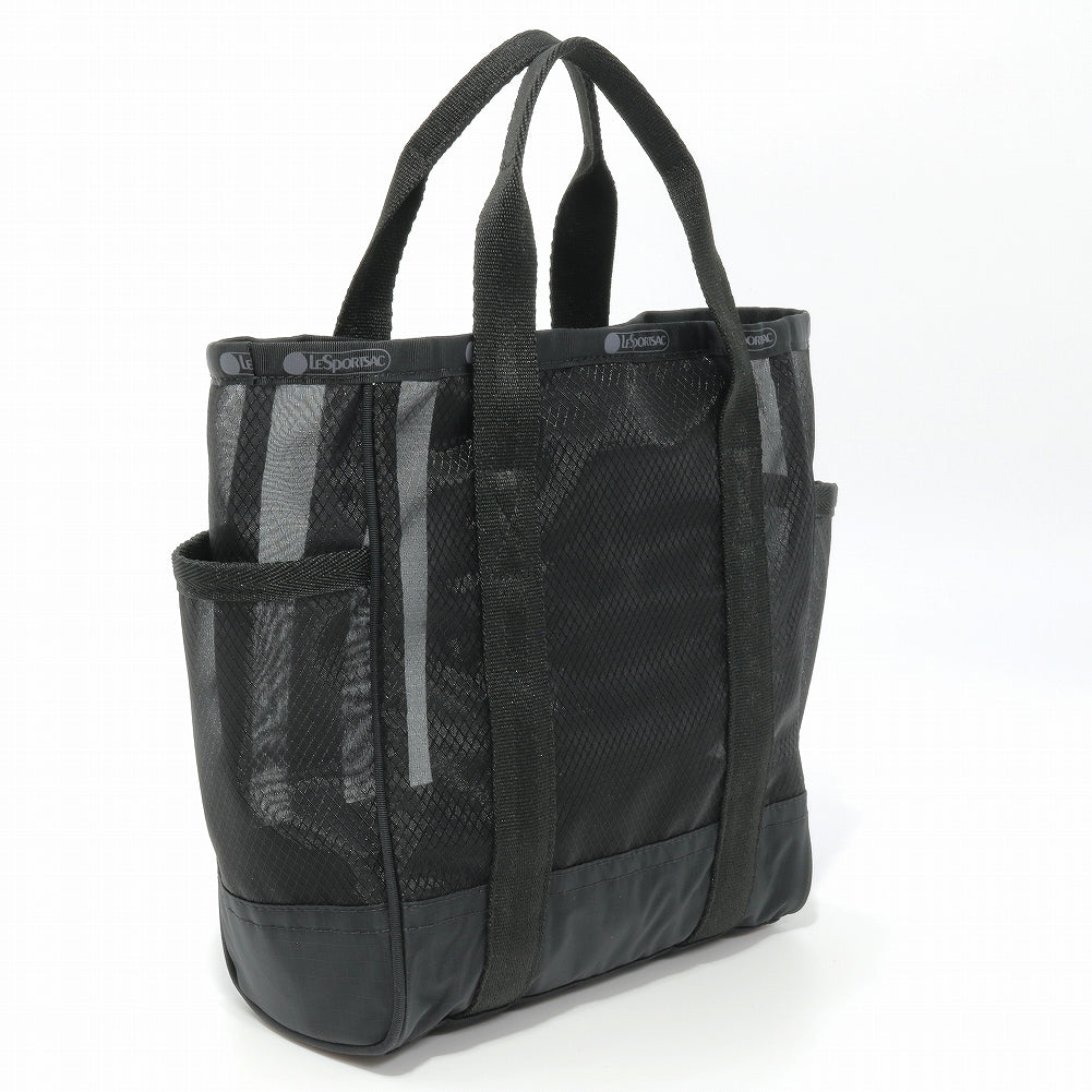 LeSportsac レスポートサック トートバッグ 1815 SHEER MED OPEN TOTE LD55 BLACK SHEER