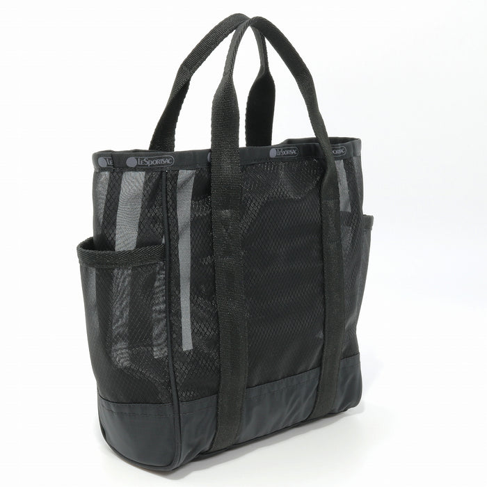 LeSportsac レスポートサック トートバッグ 1815 SHEER MED OPEN TOTE LD55 BLACK SHEER