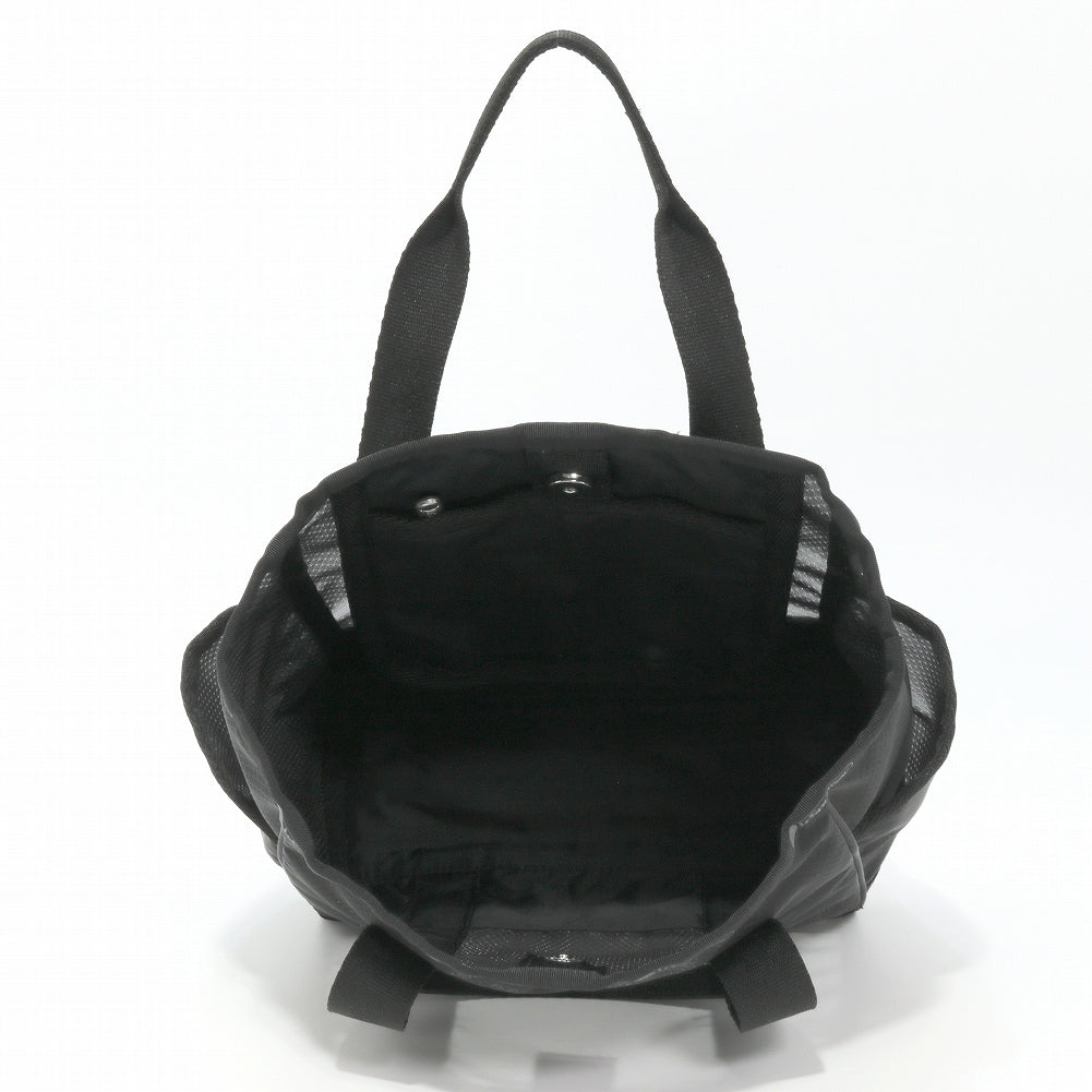 LeSportsac レスポートサック トートバッグ 1815 SHEER MED OPEN TOTE LD55 BLACK SHEER