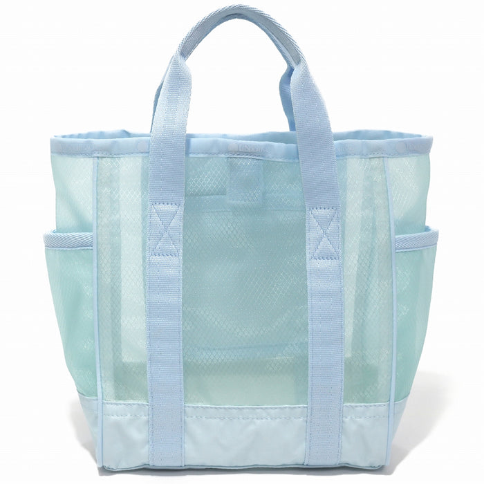 LeSportsac レスポートサック トートバッグ 1815 SHEER MED OPEN TOTE LD56 ICE BLUE SHEER