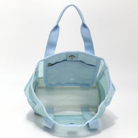 LeSportsac レスポートサック トートバッグ 1815 SHEER MED OPEN TOTE LD56 ICE BLUE SHEER