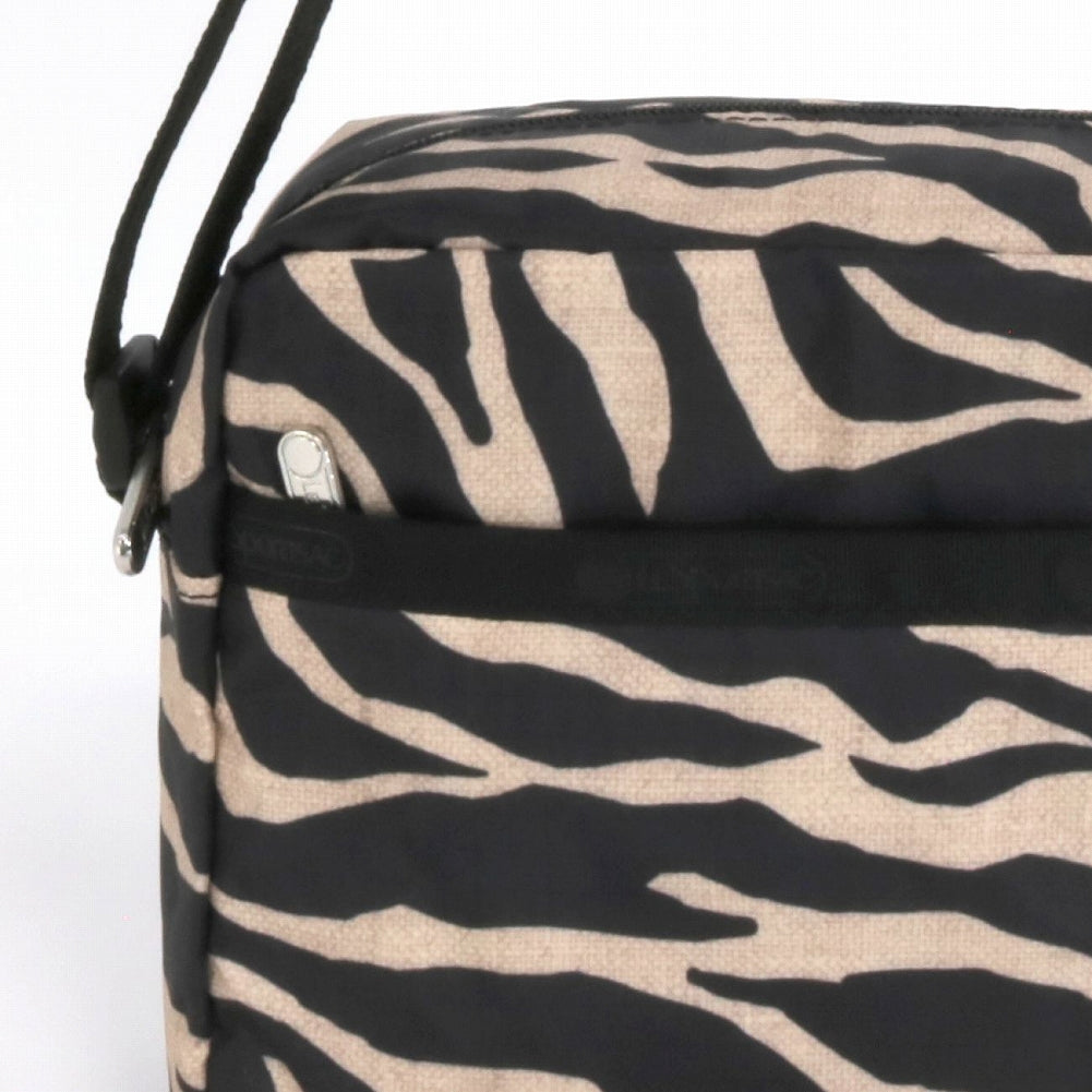LeSportsac レスポートサック ショルダーバッグ 2434 DANIELLA CROSSBODY HC94 RAFFIA ZEBRA