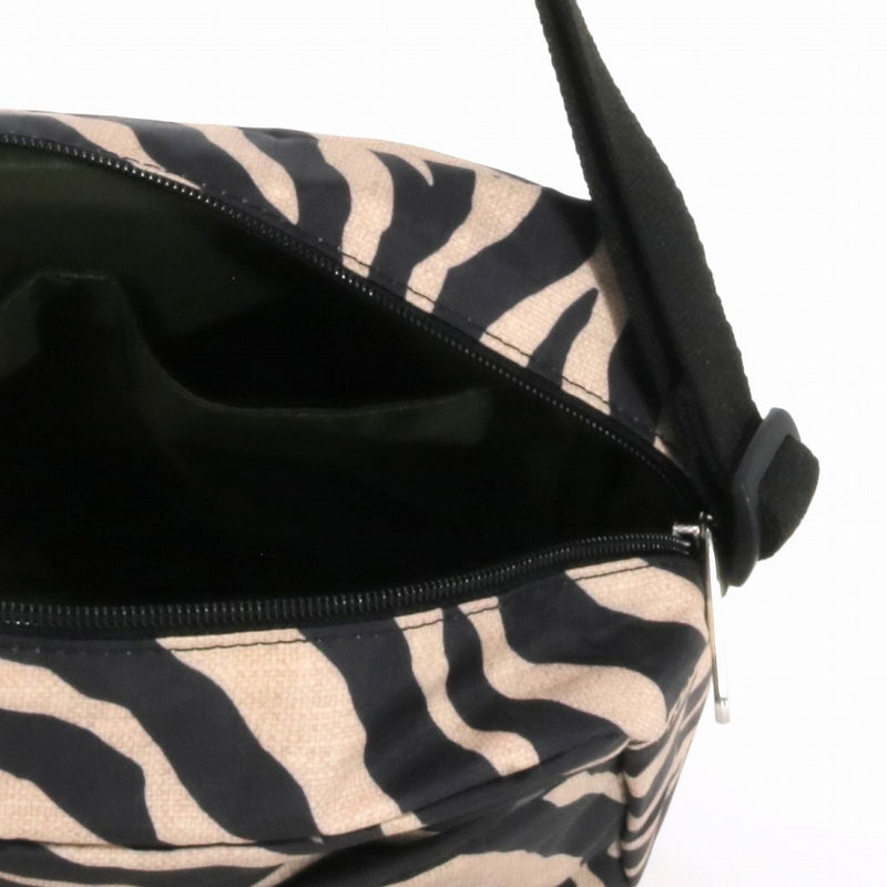 LeSportsac レスポートサック ショルダーバッグ 2434 DANIELLA CROSSBODY HC94 RAFFIA ZEBRA
