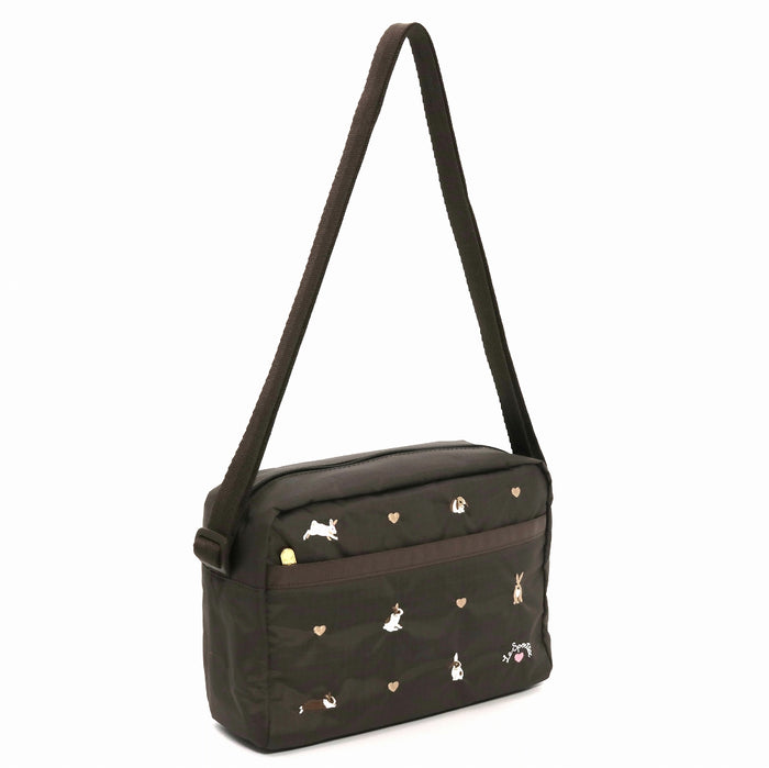 LeSportsac レスポートサック ショルダーバッグ 2434 DANIELLA CROSSBODY HD84 BUNNY EMBROIDERY