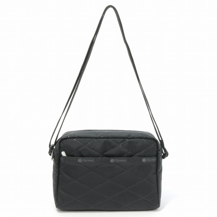 LeSportsac レスポートサック ショルダーバッグ 2434 DANIELLA CROSSBODY HE62 Black Cross Deboss