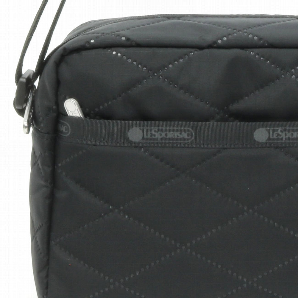 LeSportsac レスポートサック ショルダーバッグ 2434 DANIELLA CROSSBODY HE62 Black Cross Deboss