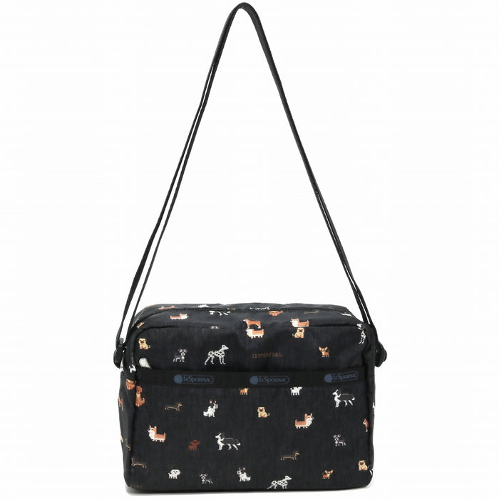 LeSportsac レスポートサック ショルダーバッグ 2434 DANIELLA CROSSBODY HF44 WOOF WONDERLAND