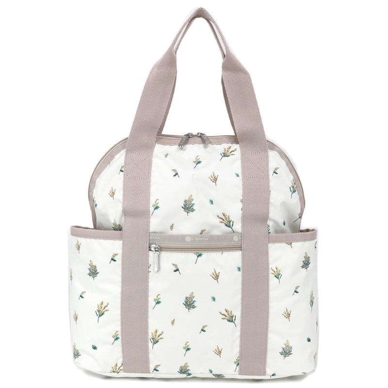 LeSportsac レスポートサック リュックサック 2442 DOUBLE TROUBLE BACKPACK E976 MIMOSA FLORAL