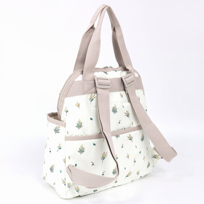 LeSportsac レスポートサック リュックサック 2442 DOUBLE TROUBLE BACKPACK E976 MIMOSA FLORAL