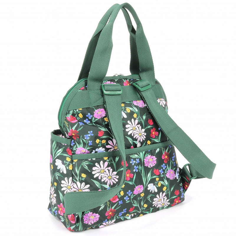 LeSportsac レスポートサック リュックサック 2442 DOUBLE TROUBLE BACKPACK E984 WATERCOLOR GARDEN