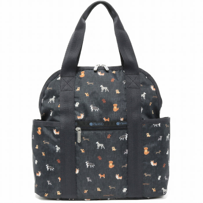 LeSportsac レスポートサック リュックサック 2442 DOUBLE TROUBLE BACKPACK HF44 WOOF WONDERLAND