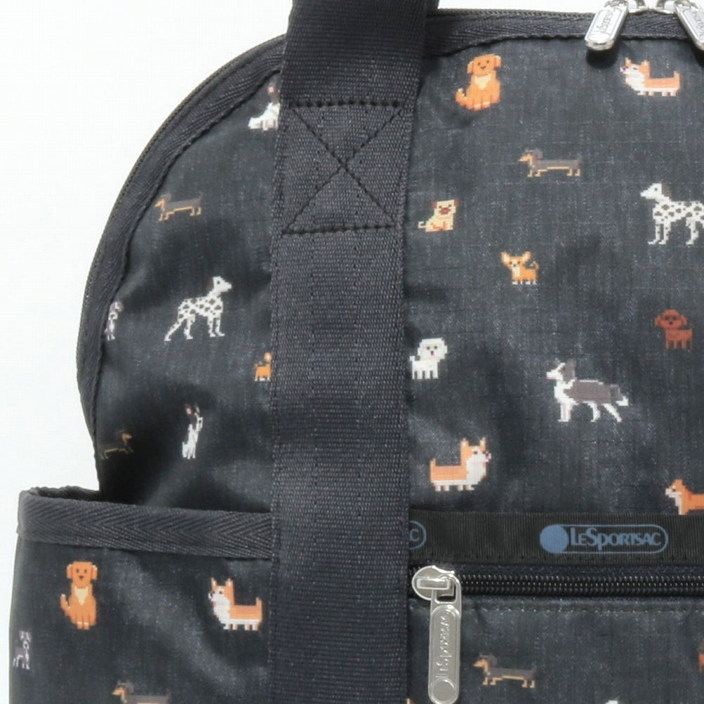 LeSportsac レスポートサック リュックサック 2442 DOUBLE TROUBLE BACKPACK HF44 WOOF WONDERLAND