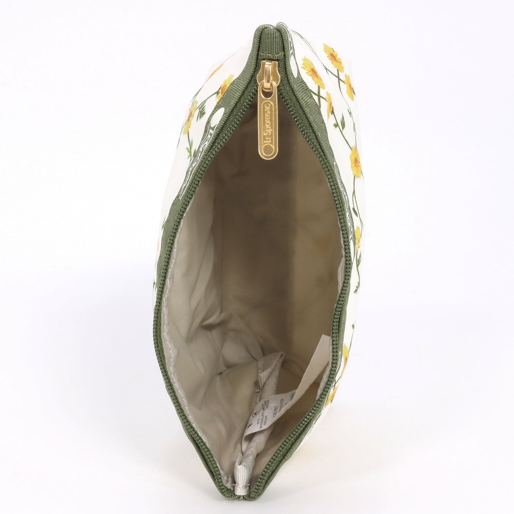 LeSportsac レスポートサック ポーチ 2724 SMALL SLOAN COSMETIC HC11 DAISY CROSS ECRU