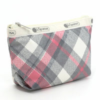 LeSportsac レスポートサック ポーチ 2724 SMALL SLOAN COSMETIC HD41 SEAMLESS TARTAN [並行輸入商品]