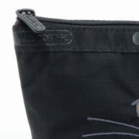LeSportsac レスポートサック ポーチ 2724 SMALL SLOAN COSMETIC HD81 BLACK CATS EMBROIDERY [並行輸入商品]