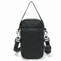 LeSportsac レスポートサック ショルダーバッグ 3505 MINI PHONE CROSSBODY HE62 Black Cross Deboss