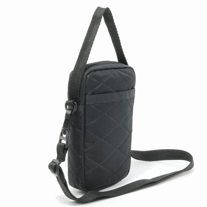 LeSportsac レスポートサック ショルダーバッグ 3505 MINI PHONE CROSSBODY HE62 Black Cross Deboss