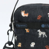 LeSportsac レスポートサック ショルダーバッグ 3505 MINI PHONE CROSSBODY HF44 WOOF WONDERLAND