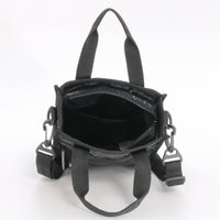 LeSportsac レスポートサック ショルダーバッグ 3714 MINI N/S TOTE M135 BLACK SHINE
