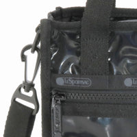 LeSportsac レスポートサック ショルダーバッグ 3714 MINI N/S TOTE M135 BLACK SHINE
