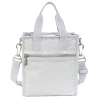 LeSportsac レスポートサック ショルダーバッグ 3714 MINI N/S TOTE RA15 Pearl Gray [並行輸入商品]