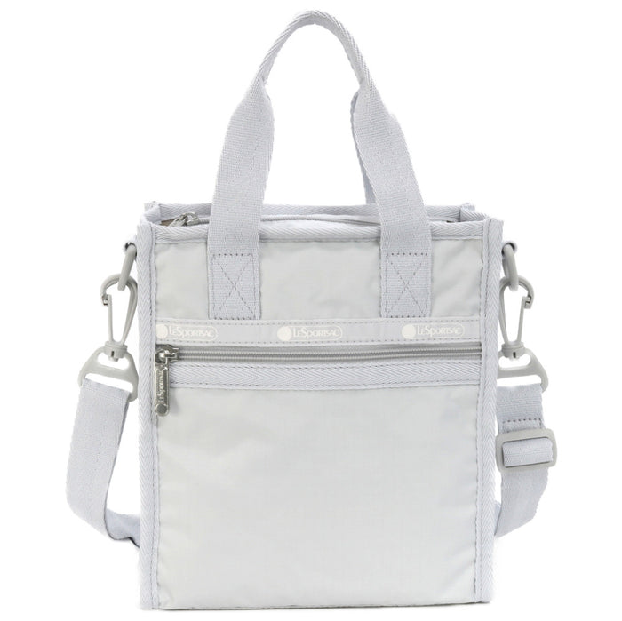 LeSportsac レスポートサック ショルダーバッグ 3714 MINI N/S TOTE RA15 Pearl Gray [並行輸入商品]