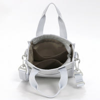 LeSportsac レスポートサック ショルダーバッグ 3714 MINI N/S TOTE RA15 Pearl Gray [並行輸入商品]