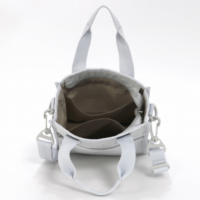 LeSportsac レスポートサック ショルダーバッグ 3714 MINI N/S TOTE RA15 Pearl Gray [並行輸入商品]