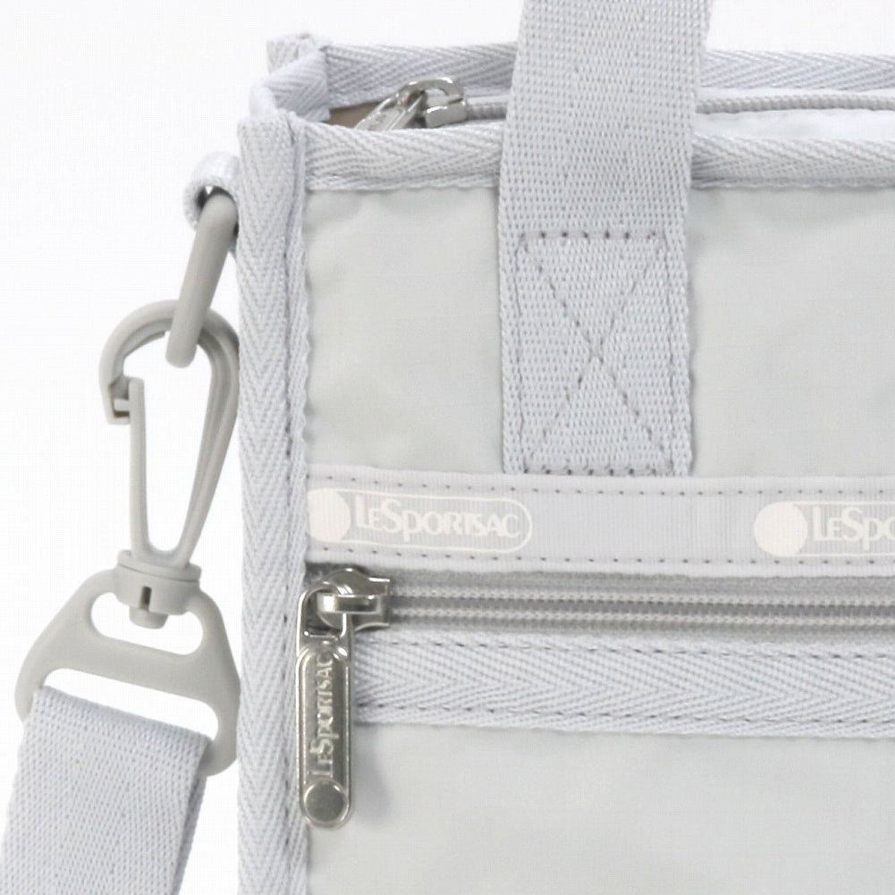 LeSportsac レスポートサック ショルダーバッグ 3714 MINI N/S TOTE RA15 Pearl Gray [並行輸入商品]