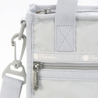 LeSportsac レスポートサック ショルダーバッグ 3714 MINI N/S TOTE RA15 Pearl Gray [並行輸入商品]