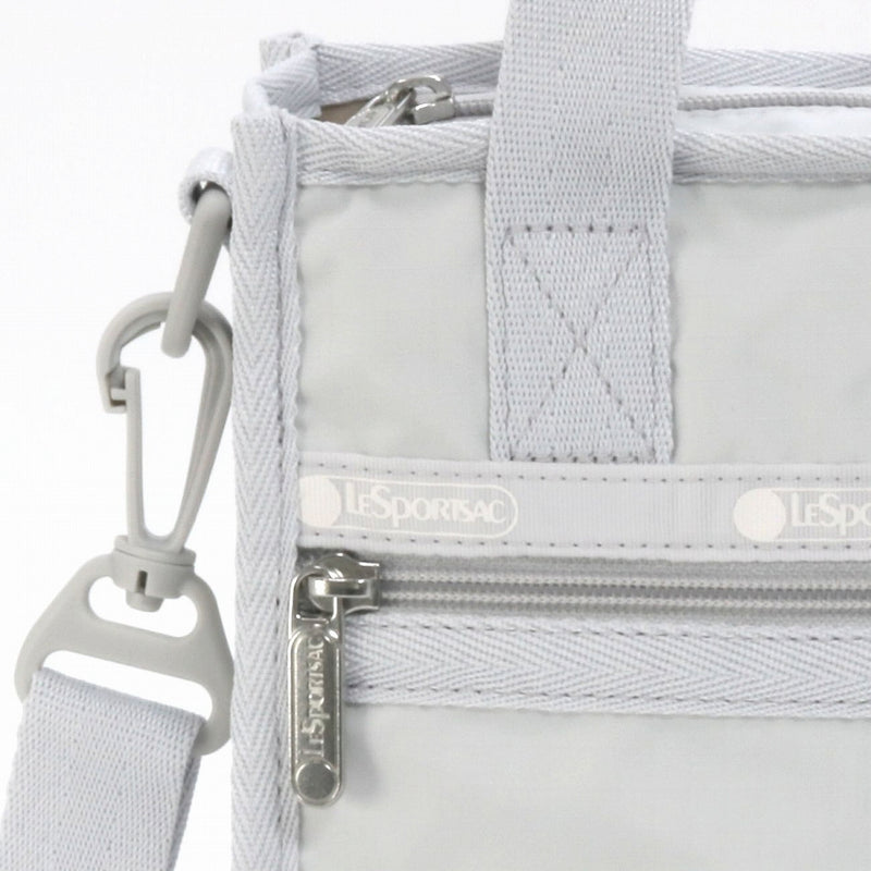 LeSportsac レスポートサック ショルダーバッグ 3714 MINI N/S TOTE RA15 Pearl Gray [並行輸入商品]