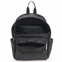 LeSportsac レスポートサック リュックサック 3746 ROUTE SM BACKPACK R086 RECYCLED BLACK