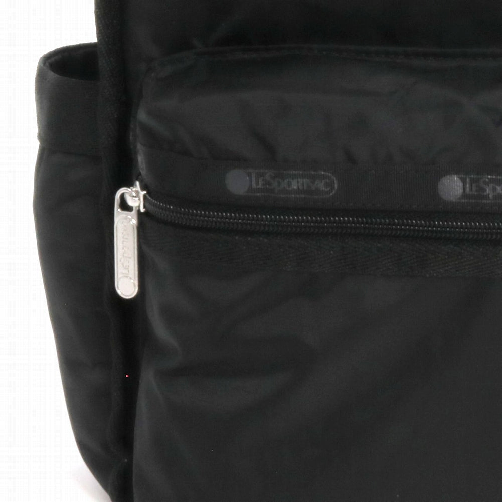 LeSportsac レスポートサック リュックサック 3746 ROUTE SM BACKPACK R086 RECYCLED BLACK