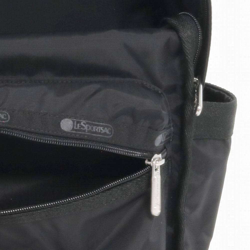 LeSportsac レスポートサック リュックサック 3746 ROUTE SM BACKPACK R086 RECYCLED BLACK