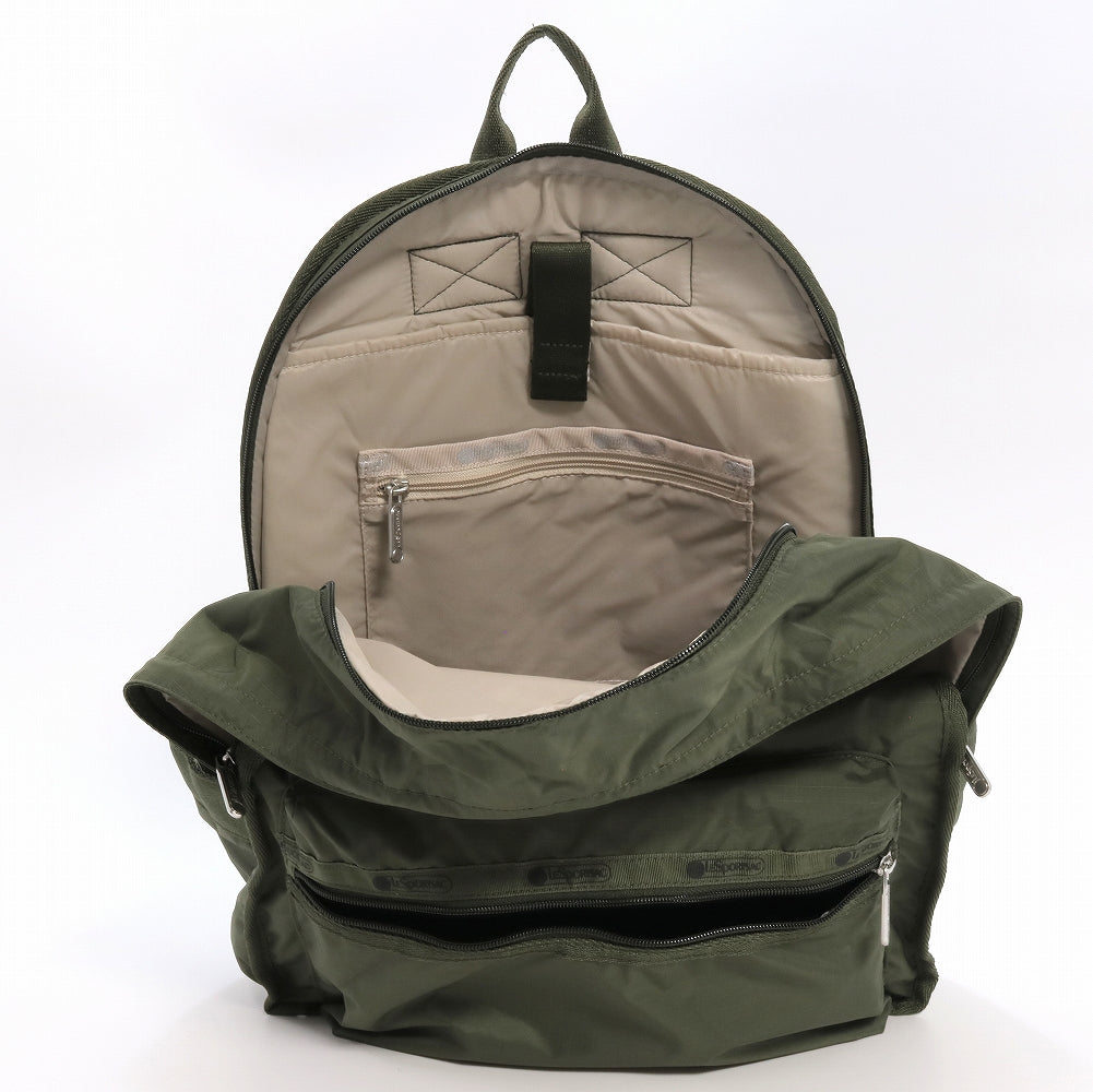 LeSportsac レスポートサック リュックサック 3747 ROUTE BACKPACK LA60 DARK OLIVE