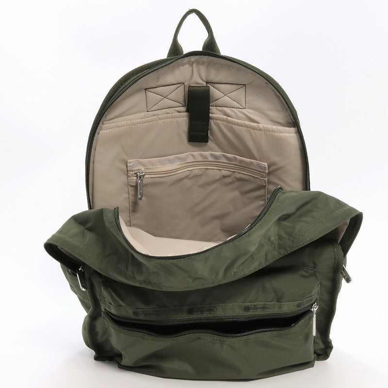 LeSportsac レスポートサック リュックサック 3747 ROUTE BACKPACK LA60 DARK OLIVE