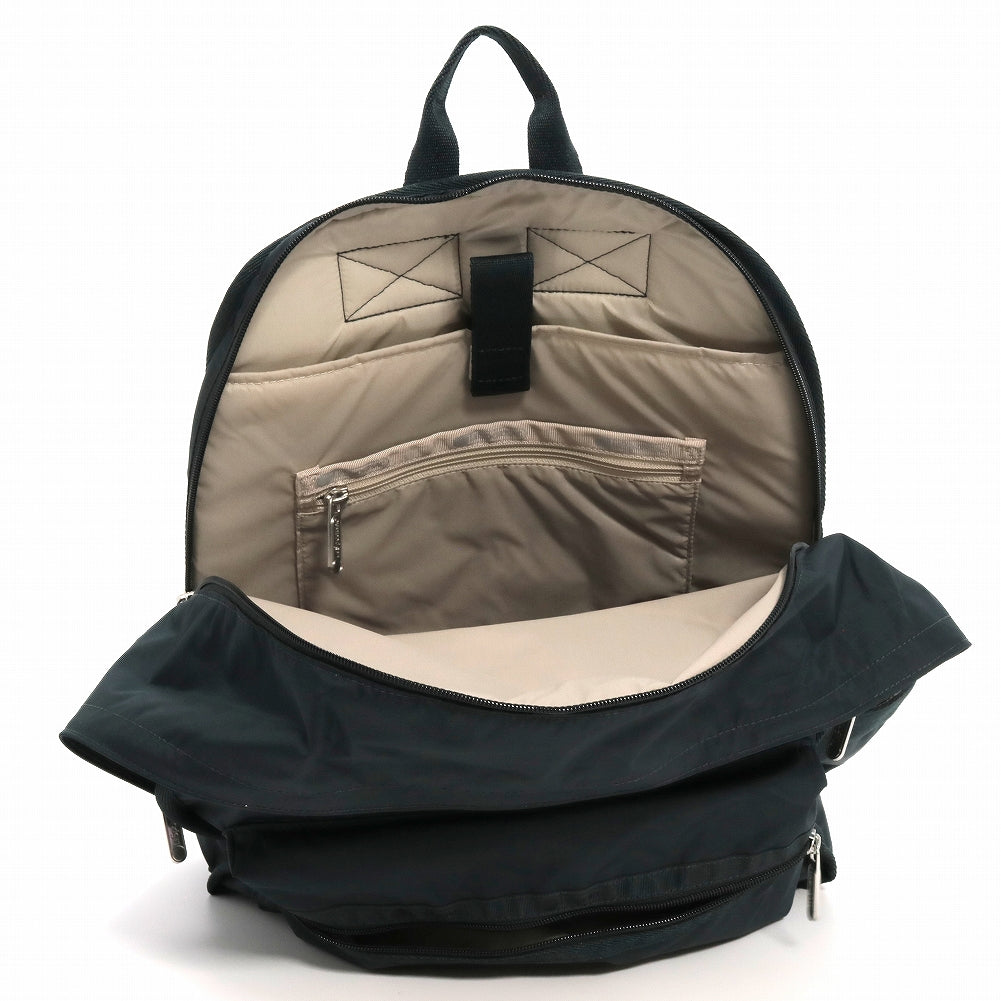 LeSportsac レスポートサック リュックサック 3747 ROUTE BACKPACK R190 MIDNIGHT GREEN