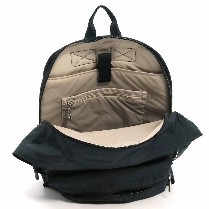 LeSportsac レスポートサック リュックサック 3747 ROUTE BACKPACK R190 MIDNIGHT GREEN