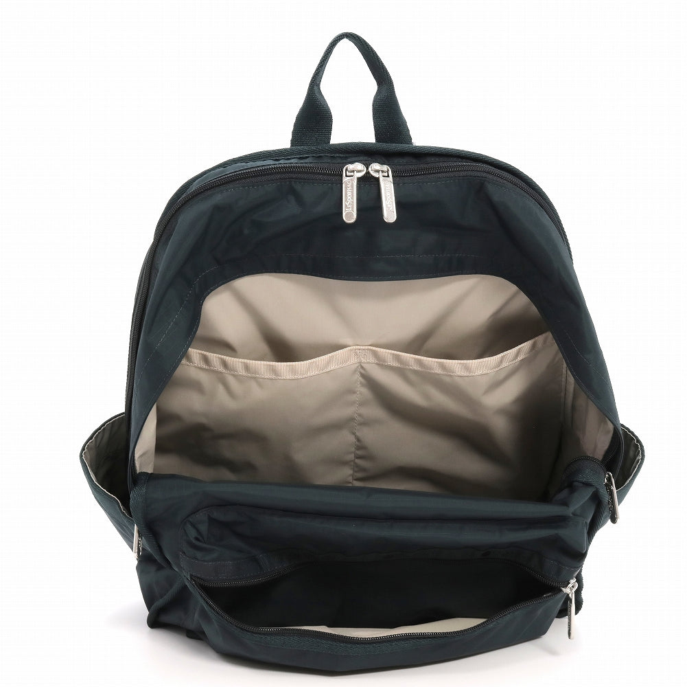 LeSportsac レスポートサック リュックサック 3747 ROUTE BACKPACK R190 MIDNIGHT GREEN