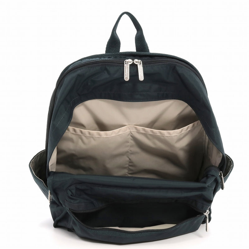 LeSportsac レスポートサック リュックサック 3747 ROUTE BACKPACK R190 MIDNIGHT GREEN