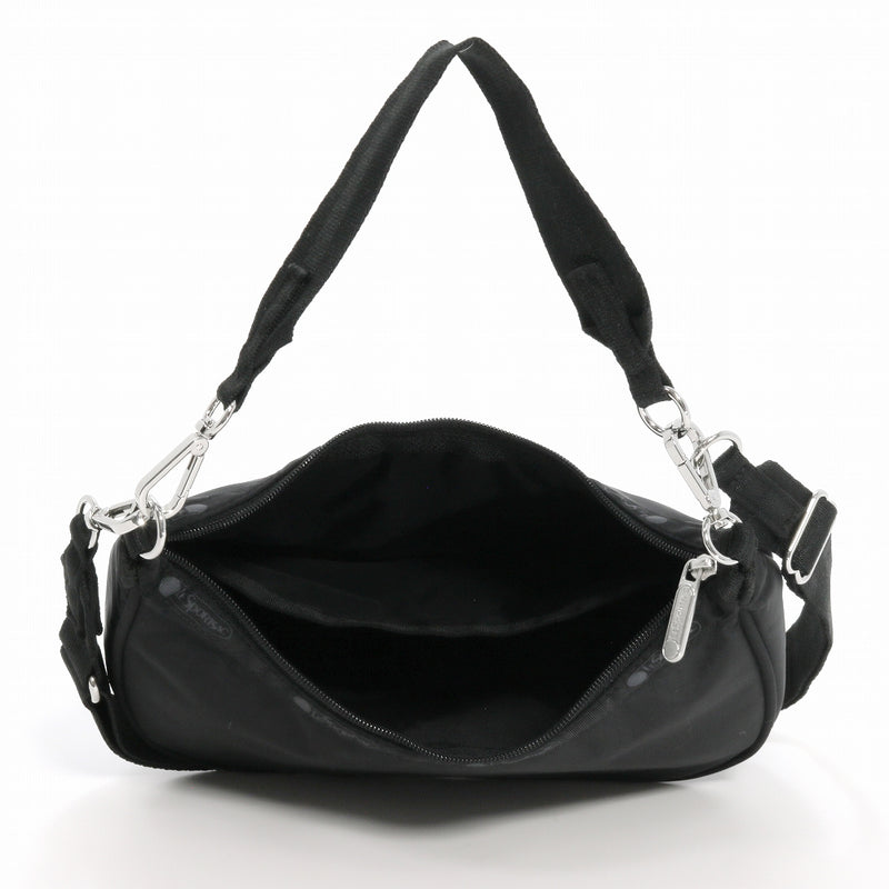 LeSportsac レスポートサック ショルダーバッグ 3752 SM CONV HOBO R086 RECYCLED BLACK