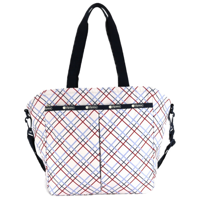 LeSportsac レスポートサック ショルダーバッグ 3802 EVER TOTE E839 MODERN TATTERSALL [並行輸入商品]