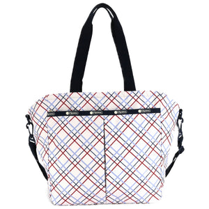 LeSportsac レスポートサック ショルダーバッグ 3802 EVER TOTE E839 MODERN TATTERSALL [並行輸入商品]